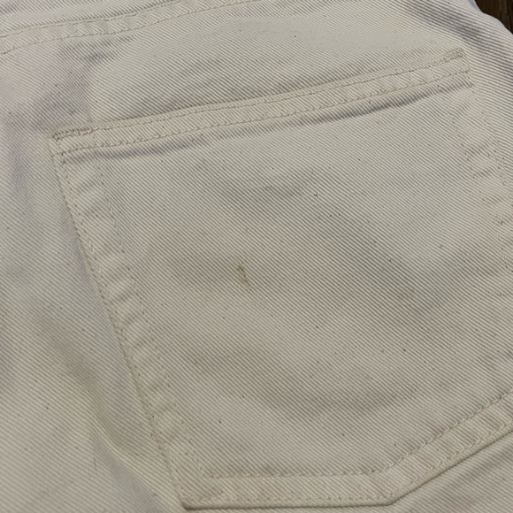 White Denim Shorts - Picture 6 of 6